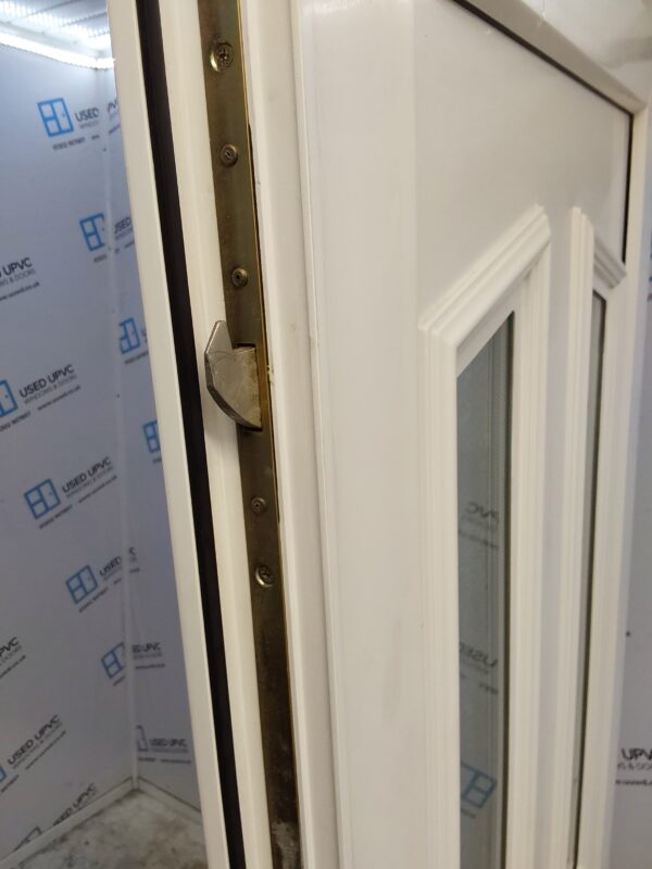 Used White Upvc Front Door 900mm x 2105mm C7D003 - Image 5