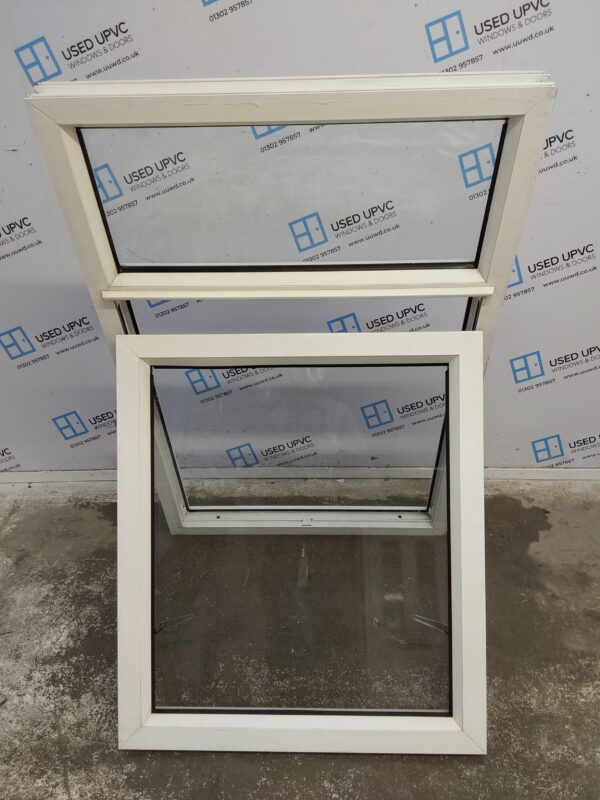 Used White Upvc Window 870mm x 1355mm C5031 - Image 3