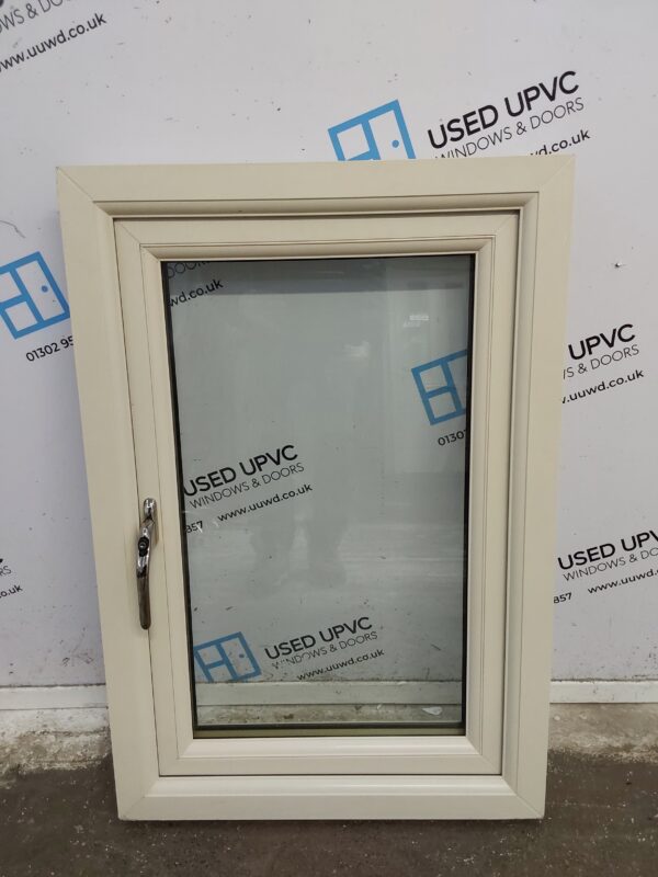 Used Cream Upvc Window 600mm x 880mm C2002 - Image 2