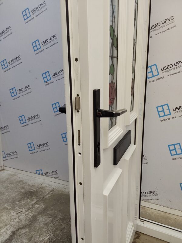 Used White Upvc Front Door 910mm x 2020mm C6004 - Image 5