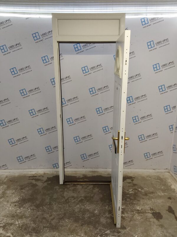 Used White Composite Front Door 865mm x 2300mm 0641 - Image 3