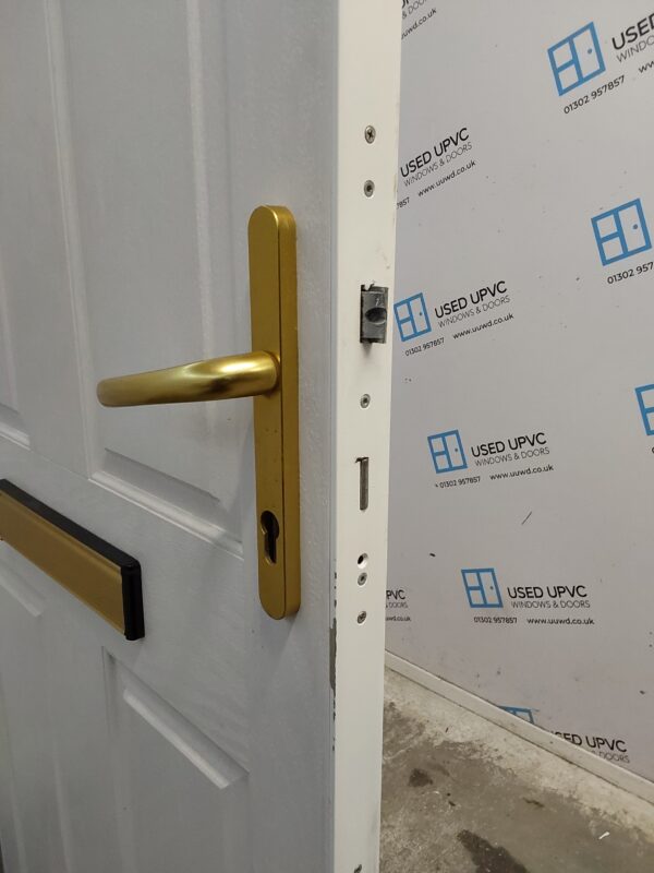 Used White Composite Front Door 865mm x 2300mm 0641 - Image 5