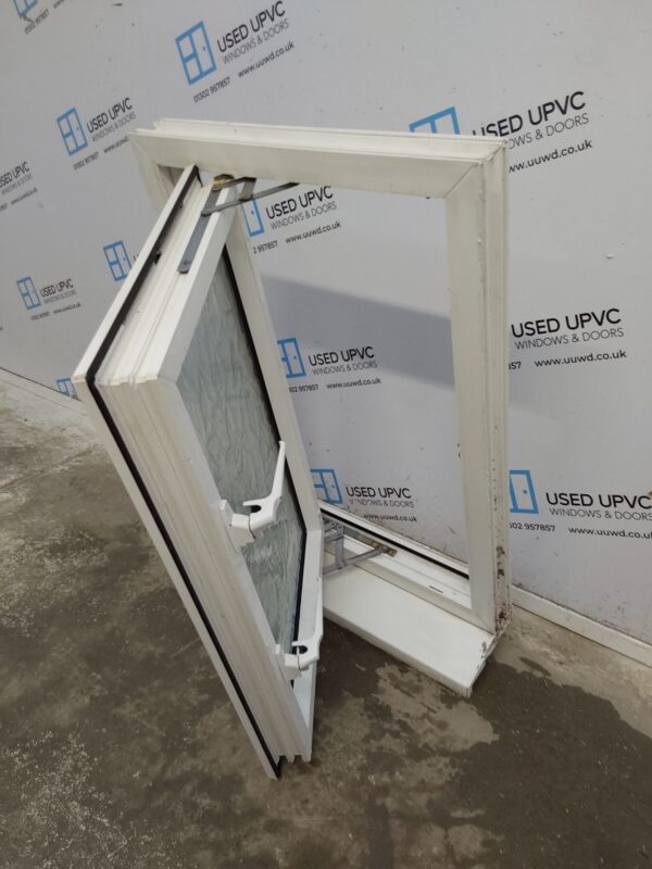 Used White Upvc Window 595mm x 900mm C4W122 - Image 3