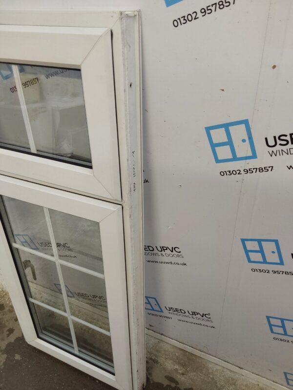 Used White Upvc Window 585mm x 1320mm C4W124 - Image 4