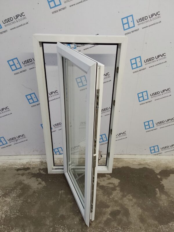 Used White Upvc Window 640mm x 1280mm C4W128 - Image 2