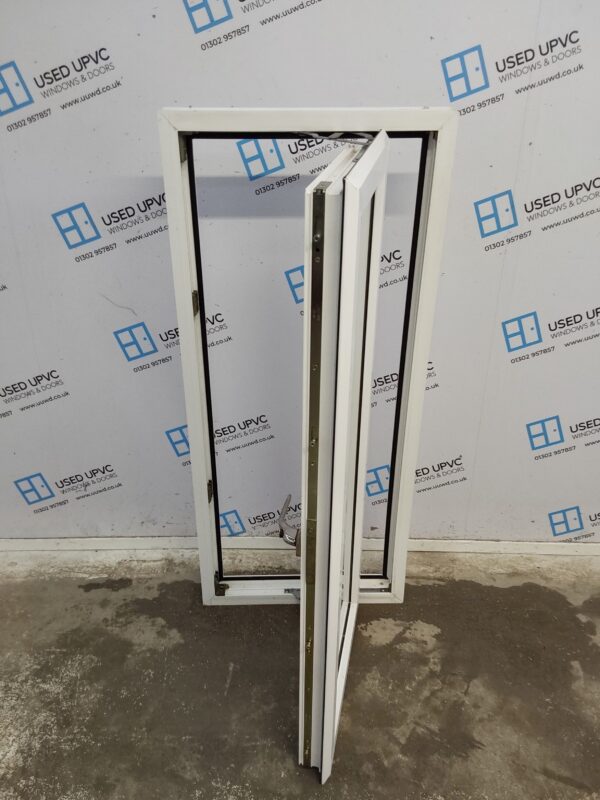 Used White Upvc Window 575mm x 1300mm C4W138 - Image 2