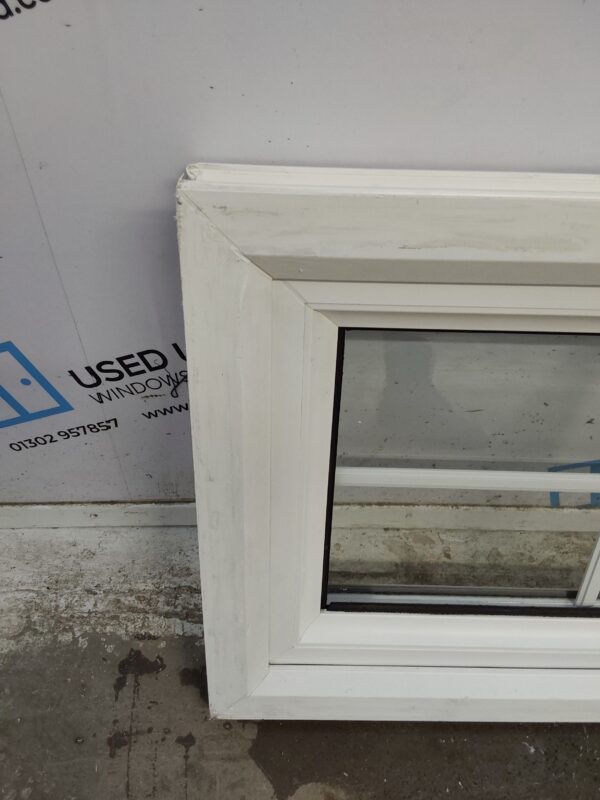 Used White Upvc Window 1190mm x 475mm C4W143 - Image 5