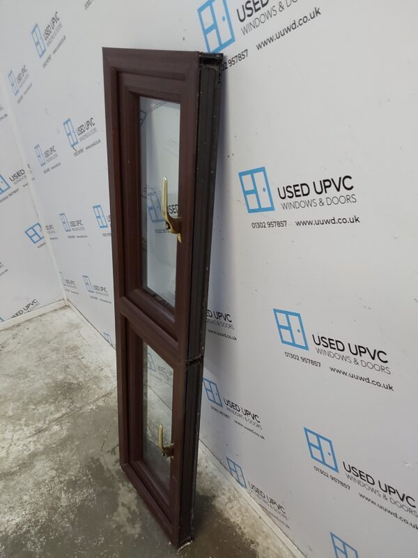 Used Woodgrain Upvc Window 1470mm x 415mm C4W146 - Image 7