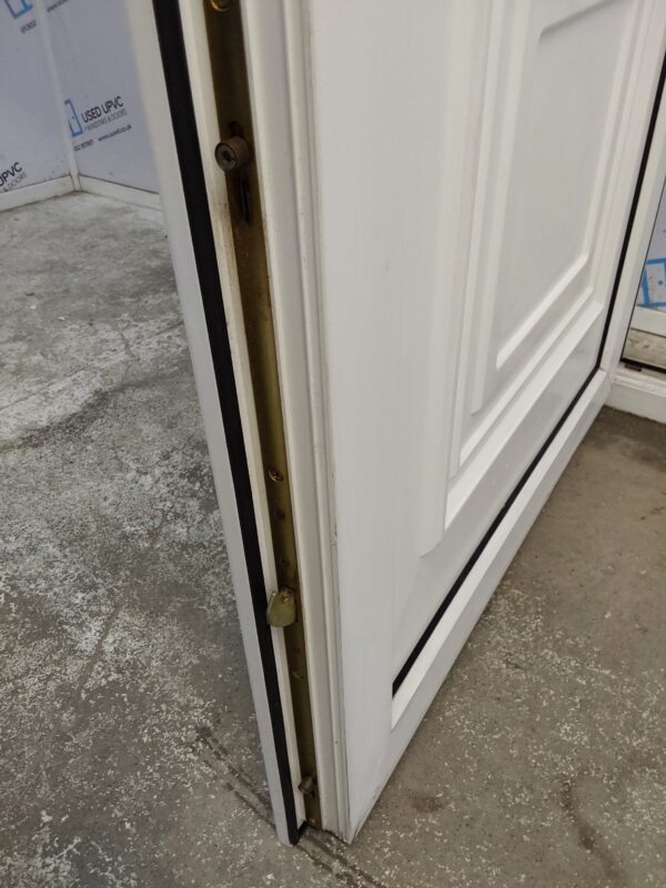 Used White Upvc Back Door 935mm x 2075mm 0550 - Image 9