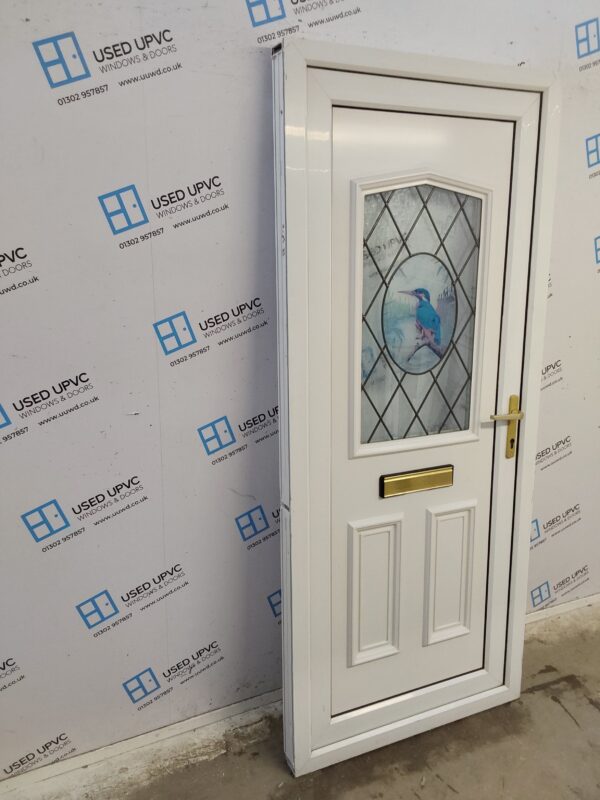 Used White Upvc Front Door 870mm x 2040mm 0486 - Image 4