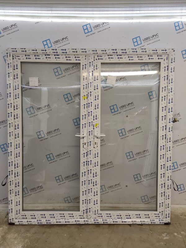 Brand New White Upvc French Doors (Triple Glazed) 1925mm x 2065mm EA8 - Image 2