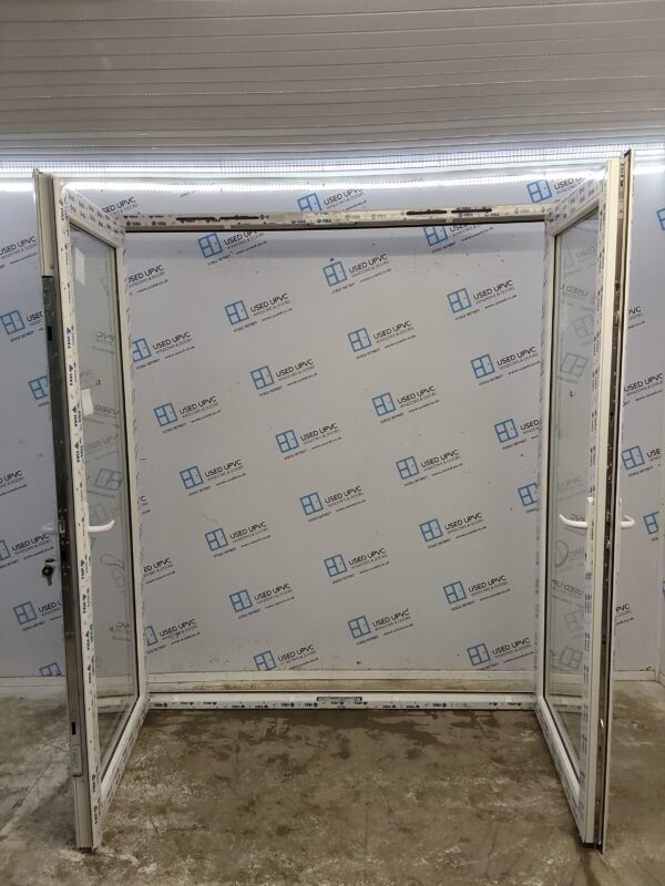 Brand New White Upvc French Doors 1900mm x 2170mm EA4 - Image 4