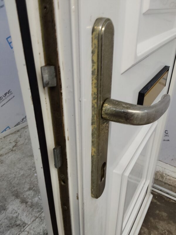 Used White Upvc Front Door 870mm x 2095mm 0400 - Image 5