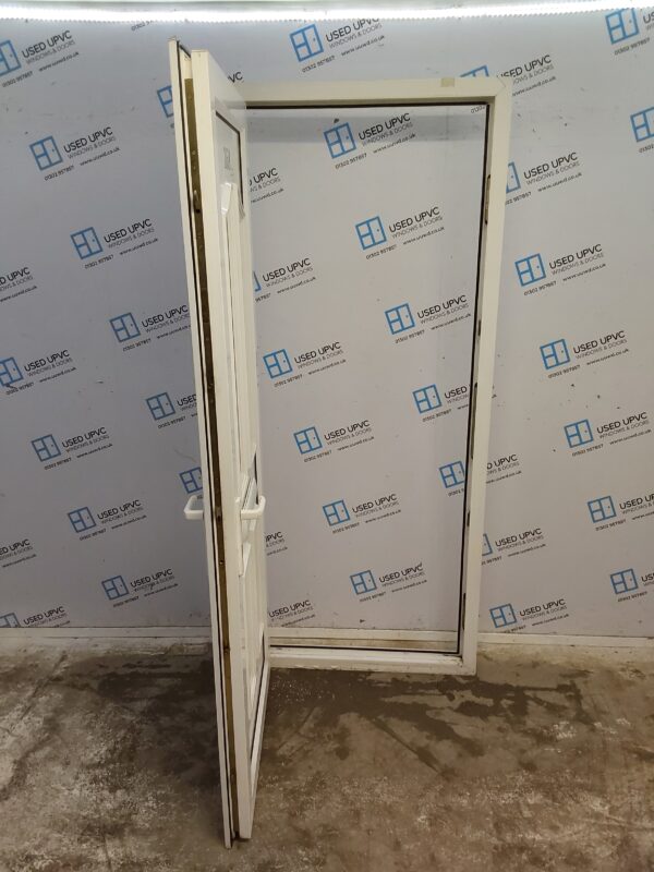 Used White Upvc Front Door 900mm x 2100mm 0369 - Image 3