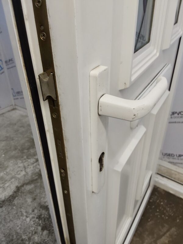 Used White Upvc Front Door 900mm x 2100mm 0369 - Image 6