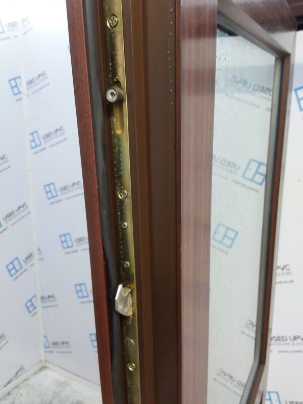 Used Woodgrain Upvc Back Door 900mm x 2025mm 0087 - Image 6