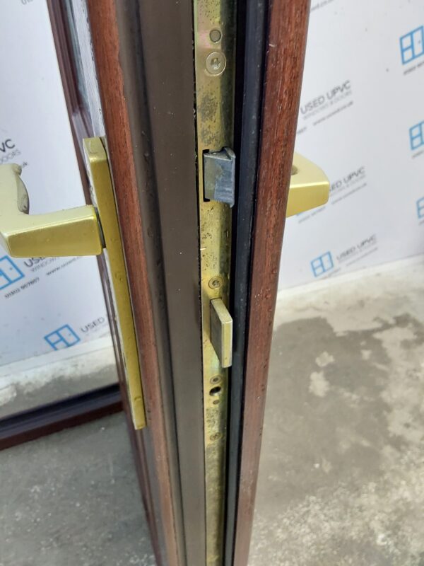 Used Woodgrain Upvc Front Door 865mm x 2030mm 0024 - Image 7