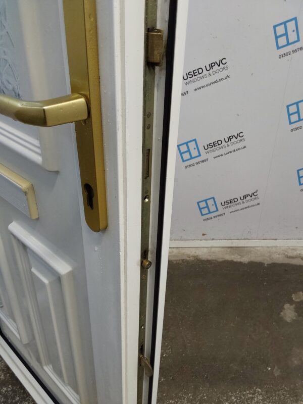 Used White Upvc Front Door 880mm x 2040mm 0050 - Image 6