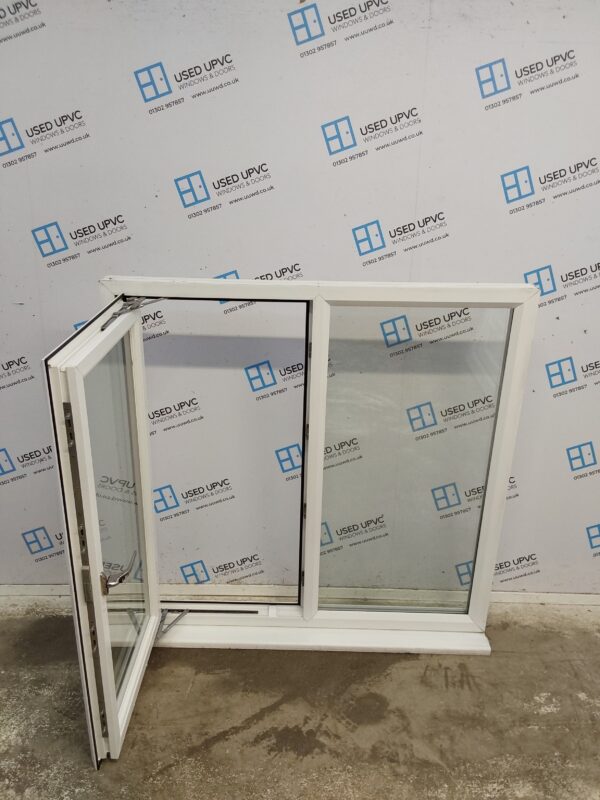 Used White Upvc Window 1240mm x 1250mm C22015 - Image 2