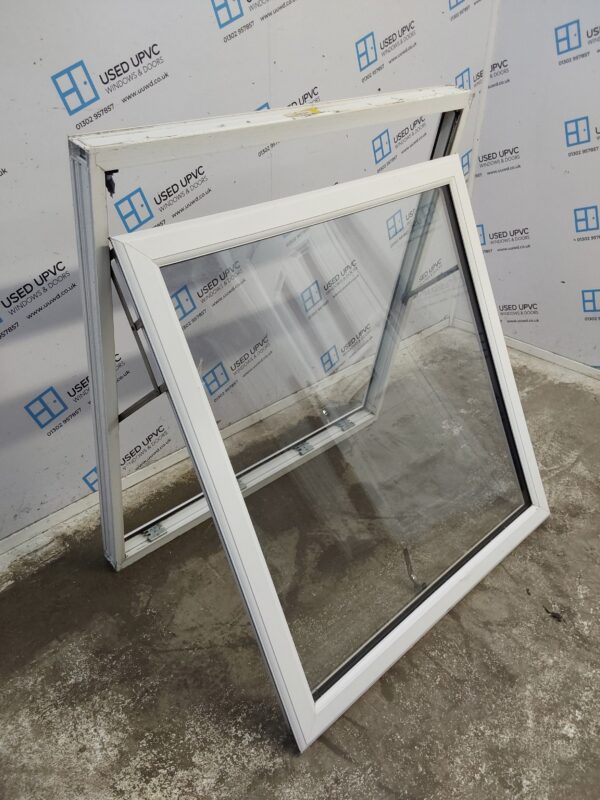 Used White Upvc Window 1130mm x 1190mm LW0121 - Image 3