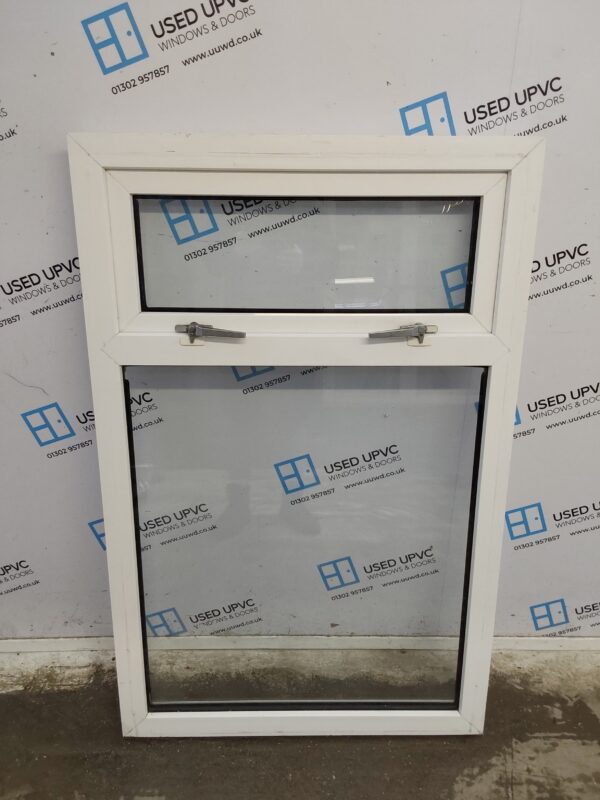 Used White Upvc Window 870mm x 1355mm C22029 - Image 4