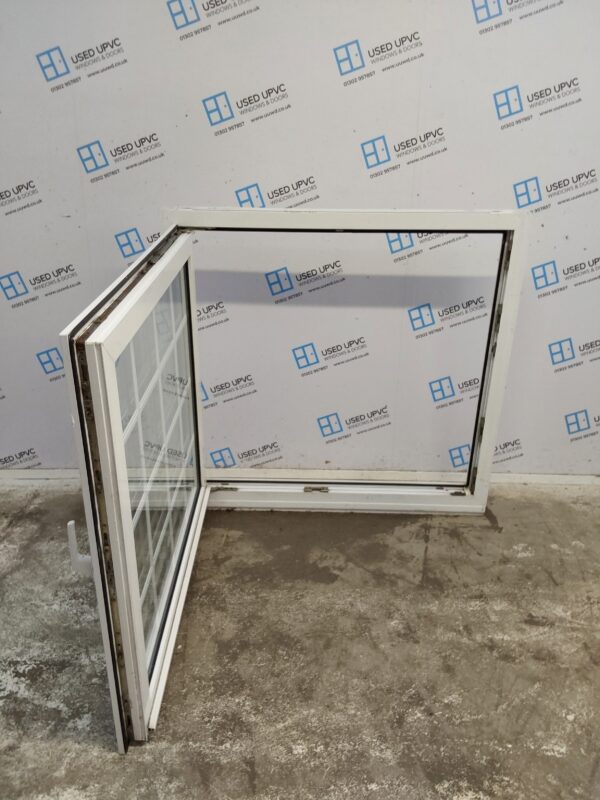 Used White Upvc Tilt And Turn Window 1220mm x 1185mm C22038 - Image 4