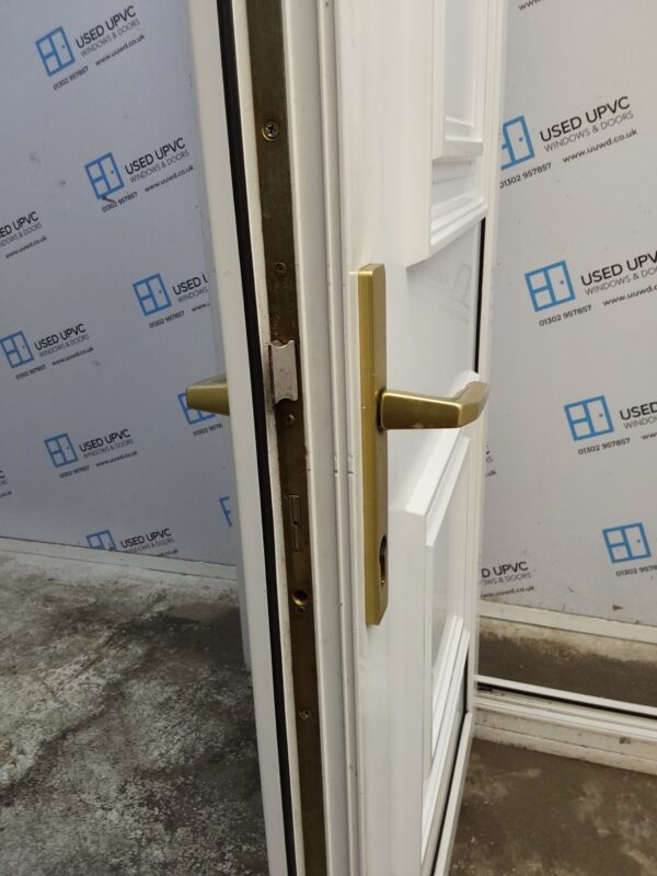 Used White Upvc Front Door And Side Panels 1825mm x 2140mm DS009 - Image 5