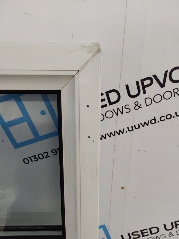 Used White Upvc Window 595mm x 1490mm W0311 - Image 5