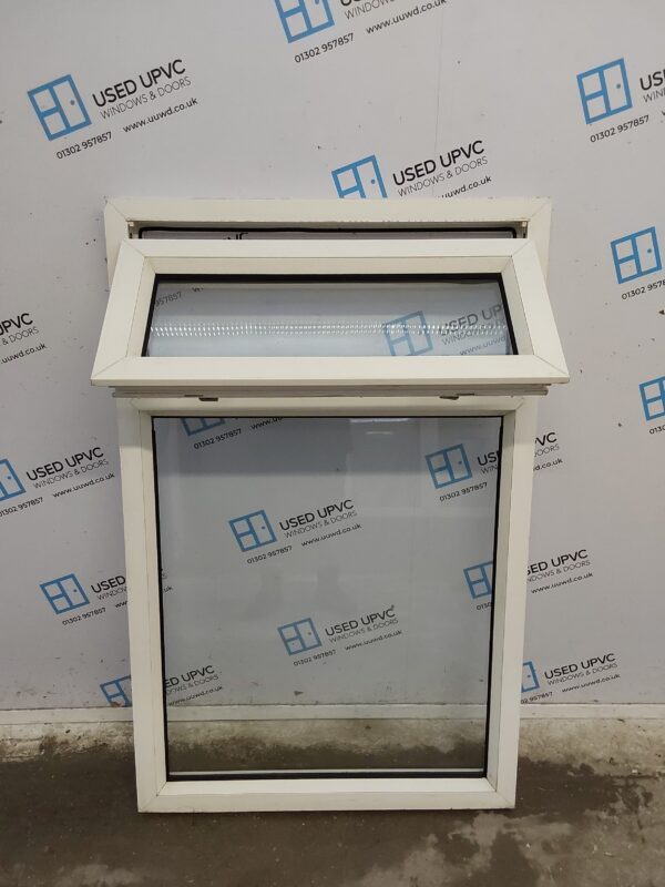 Used White Upvc Window 870mm x 1355mm C2A017 - Image 2