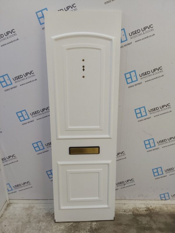 Used White Upvc Front Door Panel 564mm x 1812mm x 24mm 24UFDP005 - Image 2