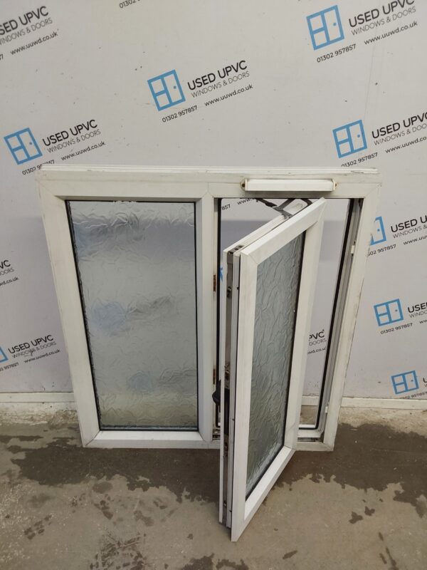 Used White Upvc Window 910mm x 1010mm (Reduce To 985mm) C22062 - Image 2