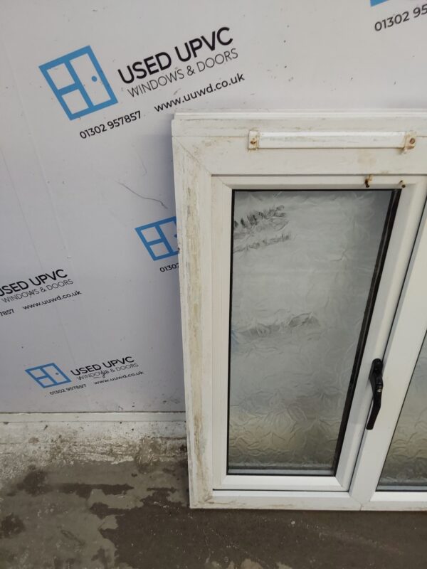 Used White Upvc Window 910mm x 1010mm (Reduce To 985mm) C22062 - Image 4