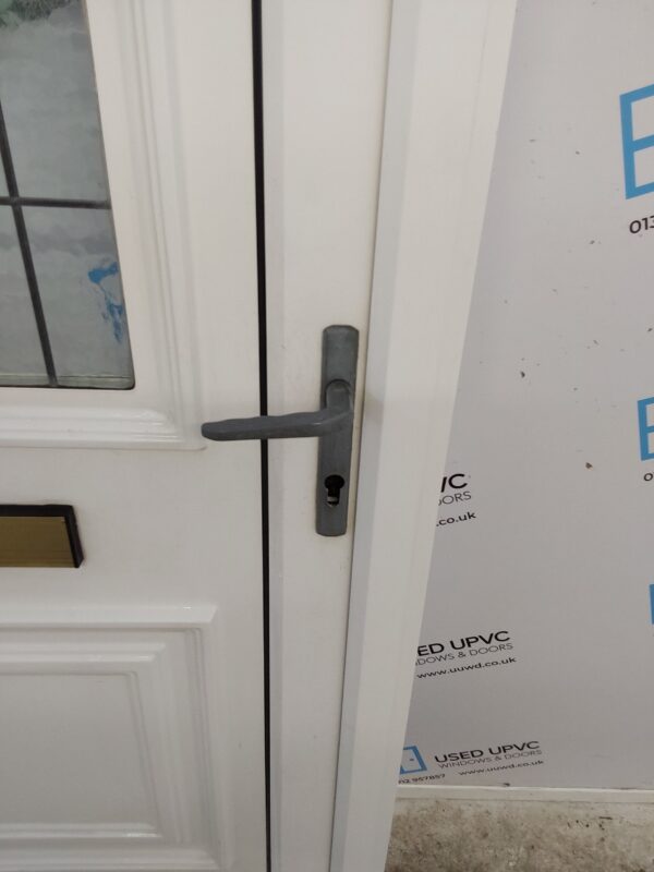 Used White Upvc Front Door 905mm x 2090mm 0049 - Image 10