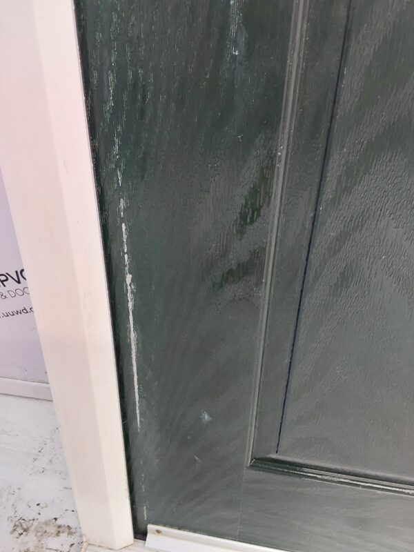 Used Green Composite Door 1010mm x 2090mm 0056 - Image 4