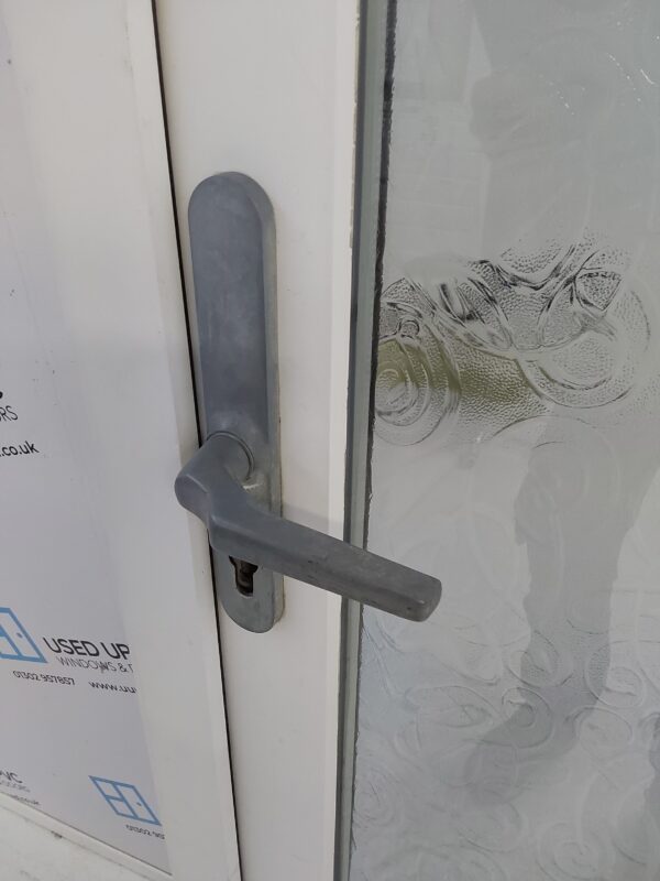 Used White Upvc Back Door 900mm x 2060mm 0028 - Image 5