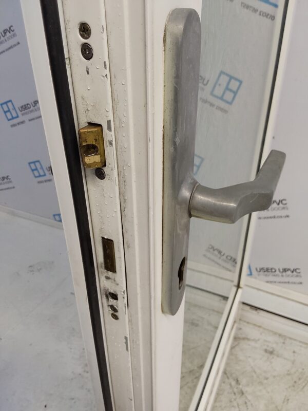 Used White Upvc Back Door 900mm x 2060mm 0028 - Image 7