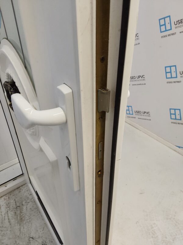 Used White Upvc Front Door 935mm x 2100mm C6054 - Image 6