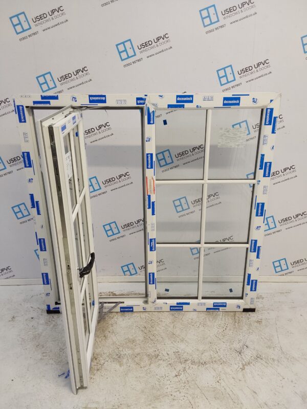 Brand New White Upvc Window 1245mm x 1250mm LW0120 - Image 3