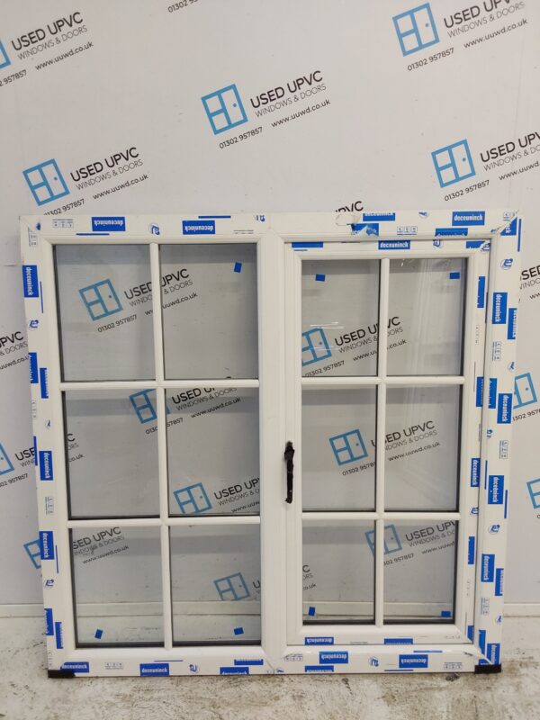 Brand New White Upvc Window 1245mm x 1250mm LW0120 - Image 2