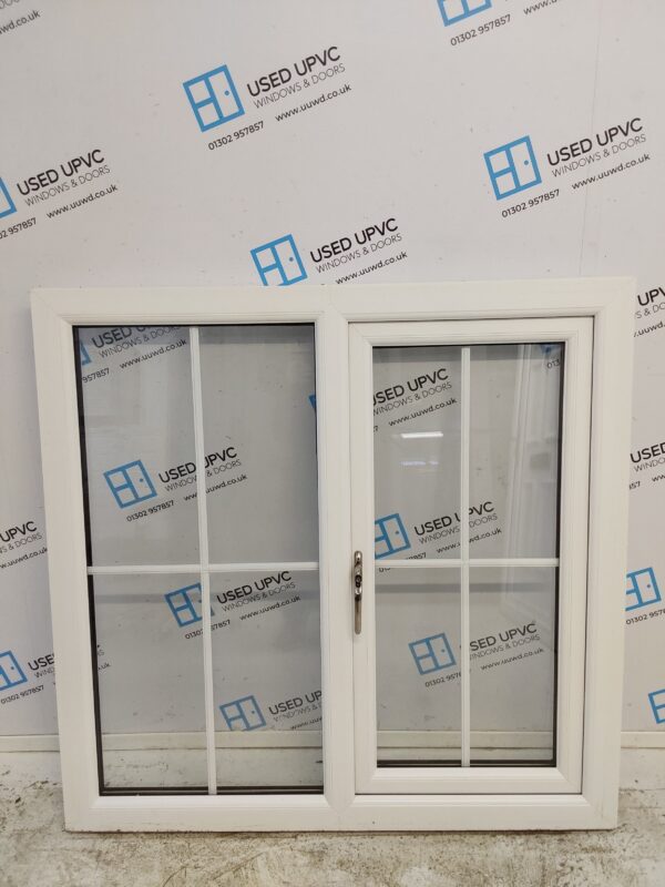 Used White Upvc Window 1190mm x 1160mm C5019 - Image 2