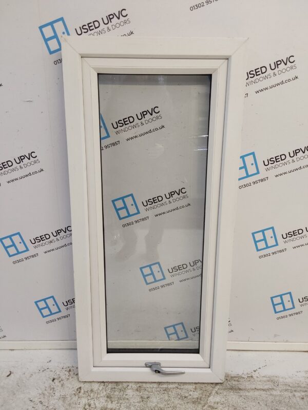 Used White Upvc Window 605mm x 1320mm W0453 - Image 2