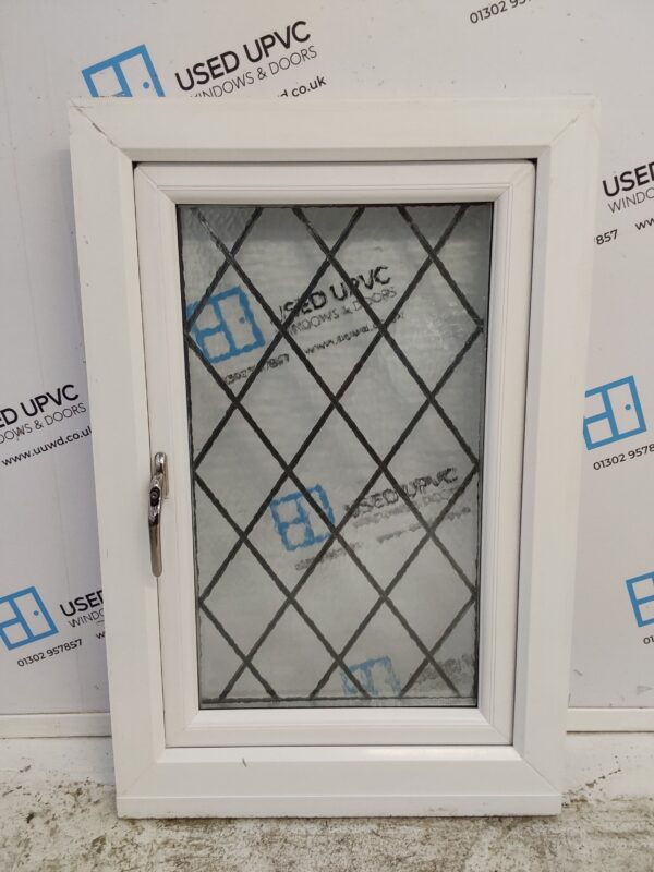 Used White Upvc Window 660mm x 1000mm W0556 - Image 2