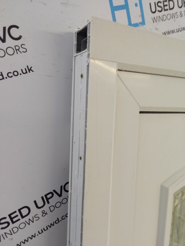 Used White Upvc Front Door 940mm x 2045mm 0810 - Image 8