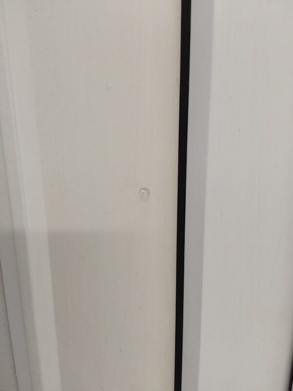 Used White Upvc Front Door 940mm x 2045mm 0810 - Image 4