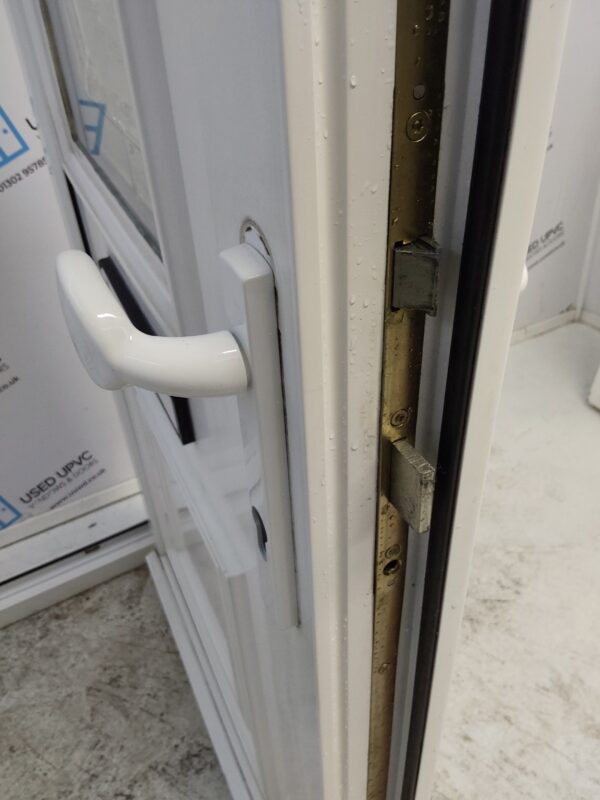 Used White Upvc Front Door 940mm x 2045mm 0810 - Image 10