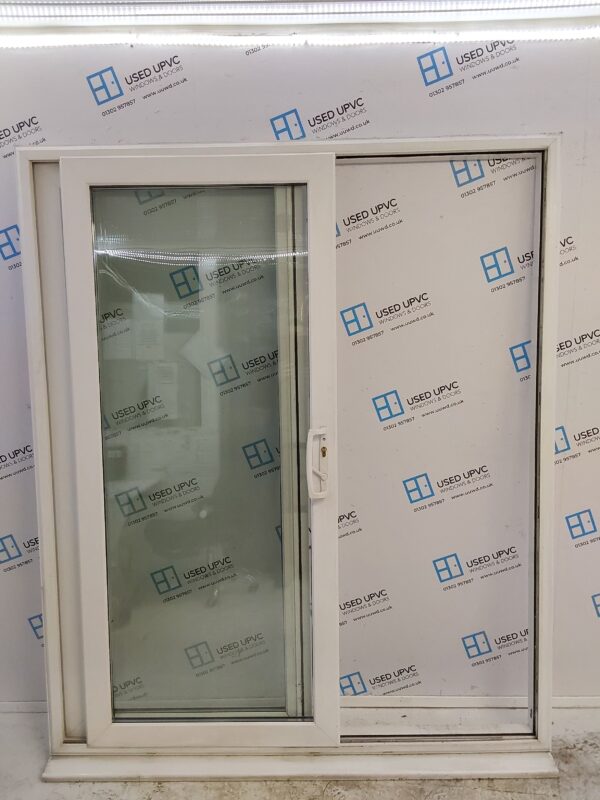 Used White Upvc Sliding Patio Doors 1720mm x 2075mm EA2 - Image 3