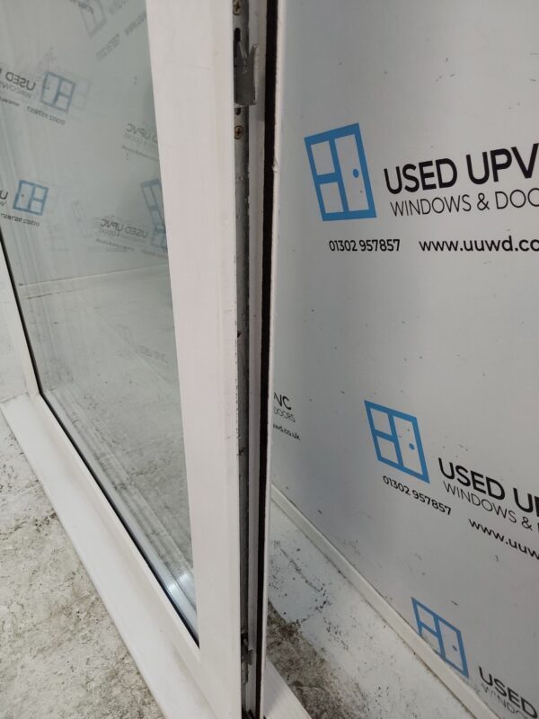 Used White Upvc Sliding Patio Doors 1720mm x 2075mm EA2 - Image 6