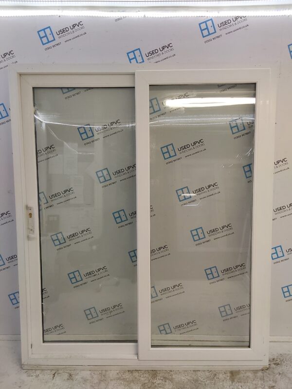 Used White Upvc Sliding Patio Doors 1720mm x 2075mm EA2 - Image 2