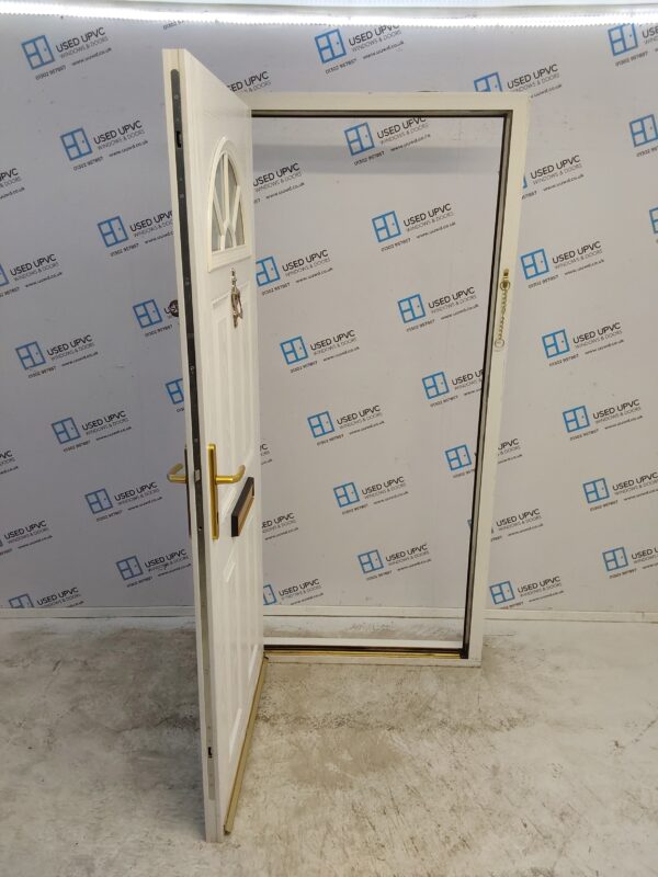 Used White Composite Front Door 940mm x 2045mm C7D061 - Image 3