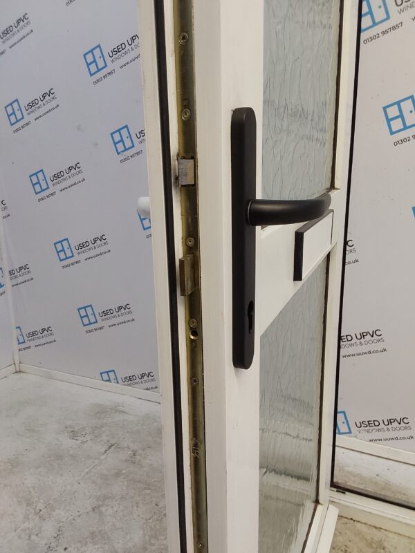 Used White Upvc Front Door 900mm x 2060mm C7D063 - Image 5